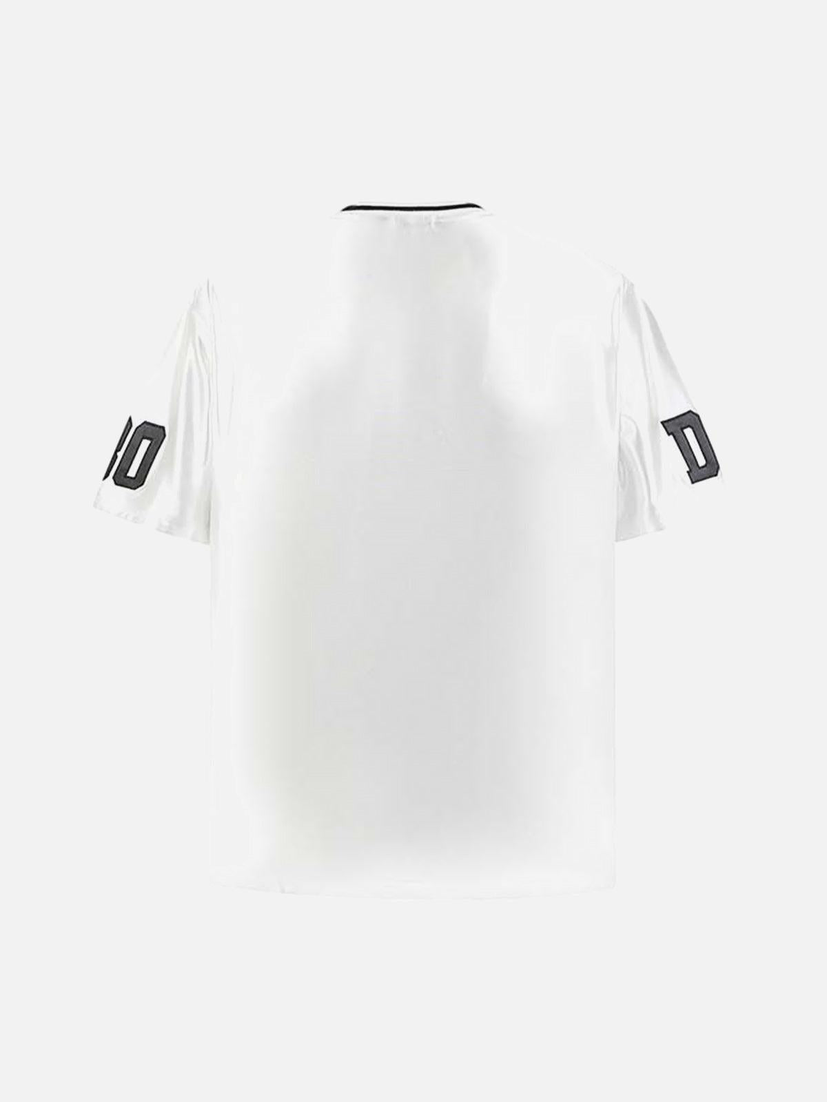 Number "88" Sports Jersey Print T-Shirt