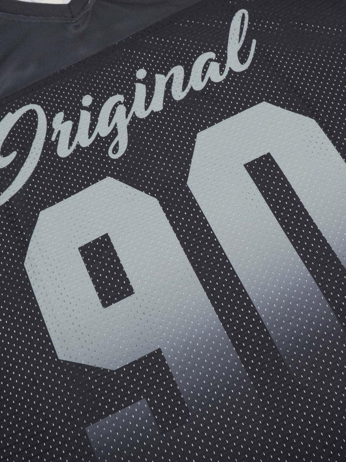 Number "90" Sports Jersey Print T-Shirt