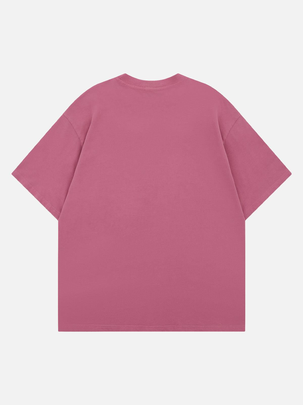 Oversized Letter Graphic T-Shirt