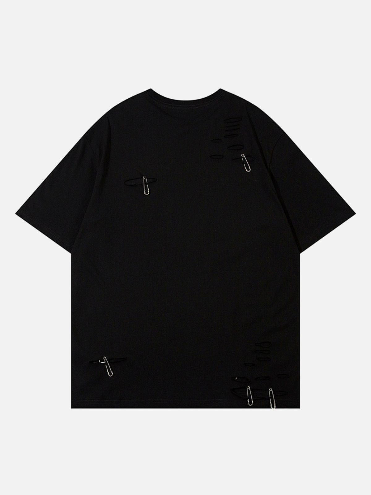 Paper Clip Decoration Tee