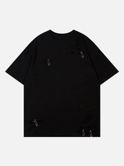 Paper Clip Decoration Tee