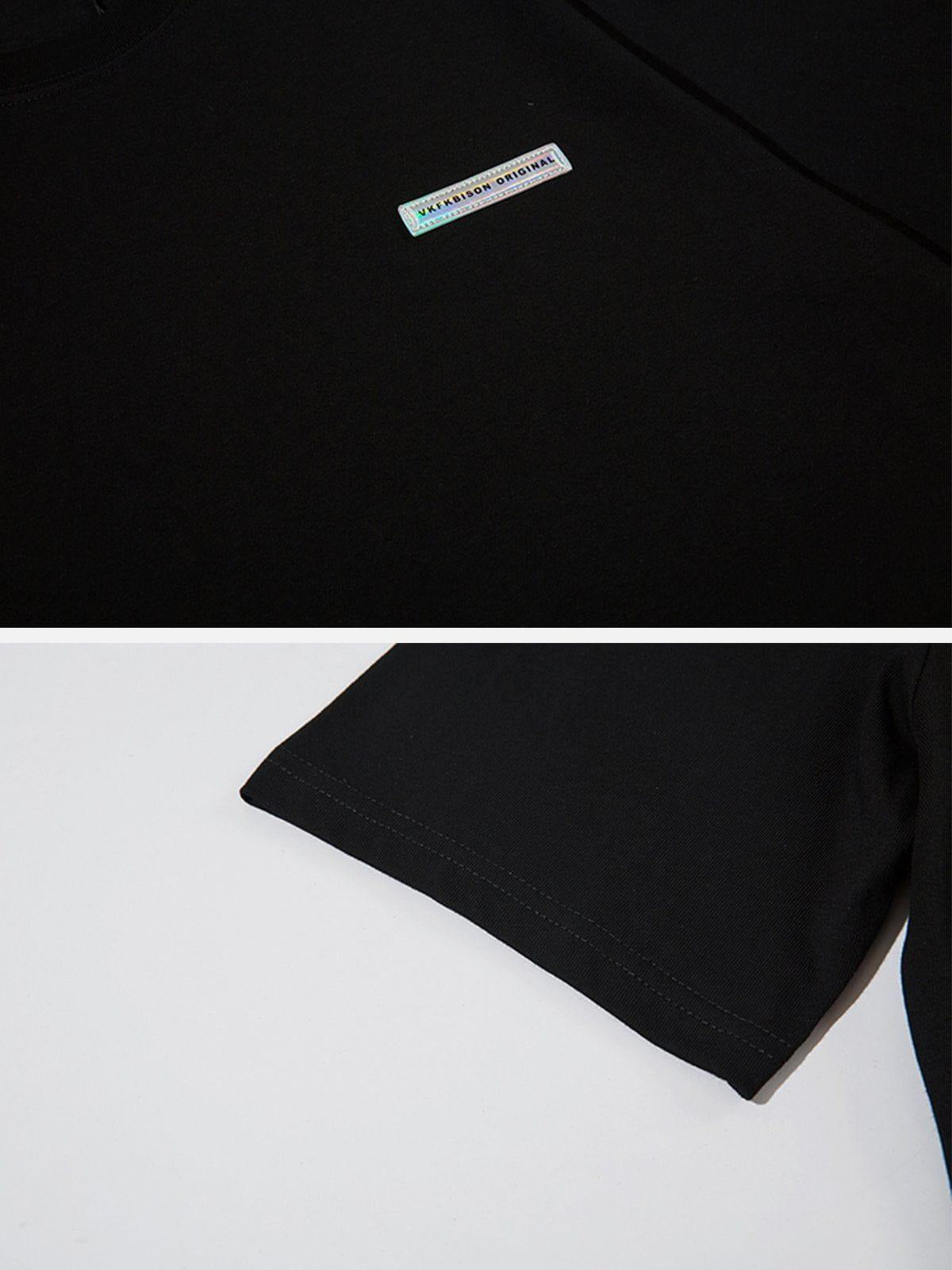 Paper Clip Decoration Tee