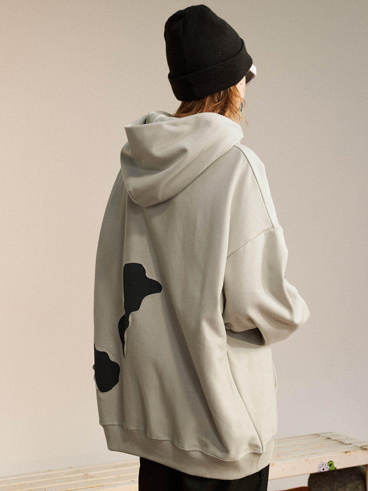 Patchwork Hoodie