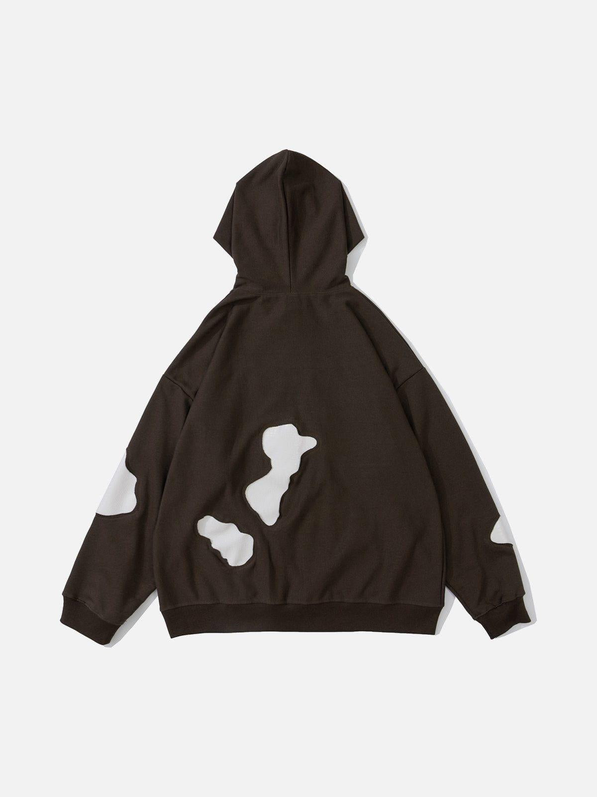 Patchwork Hoodie