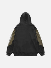 Patchwork Skeleton Hoodie