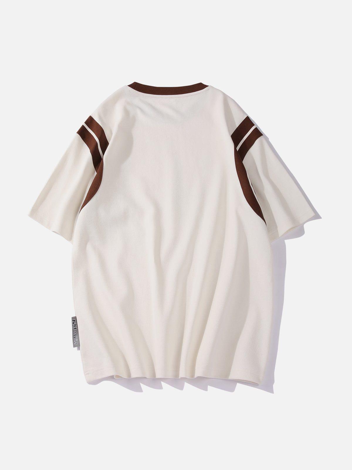 Patchwork Stripe Tee