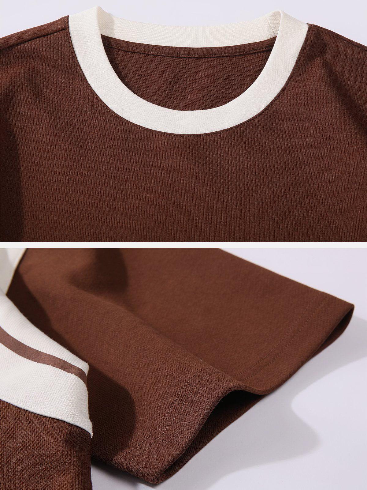 Patchwork Stripe Tee