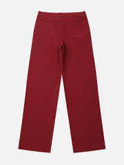 Patchwork Washed Design Jeans