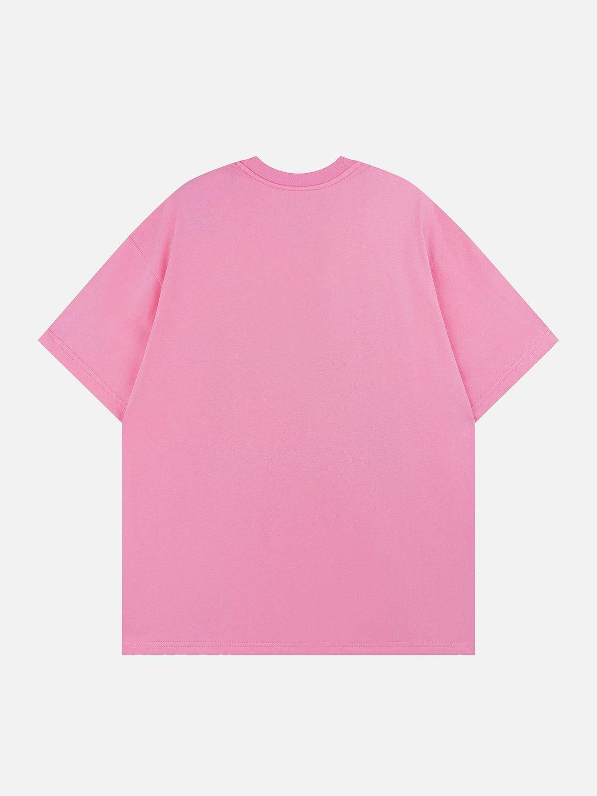 Peace & Love Music Elements Print Tee