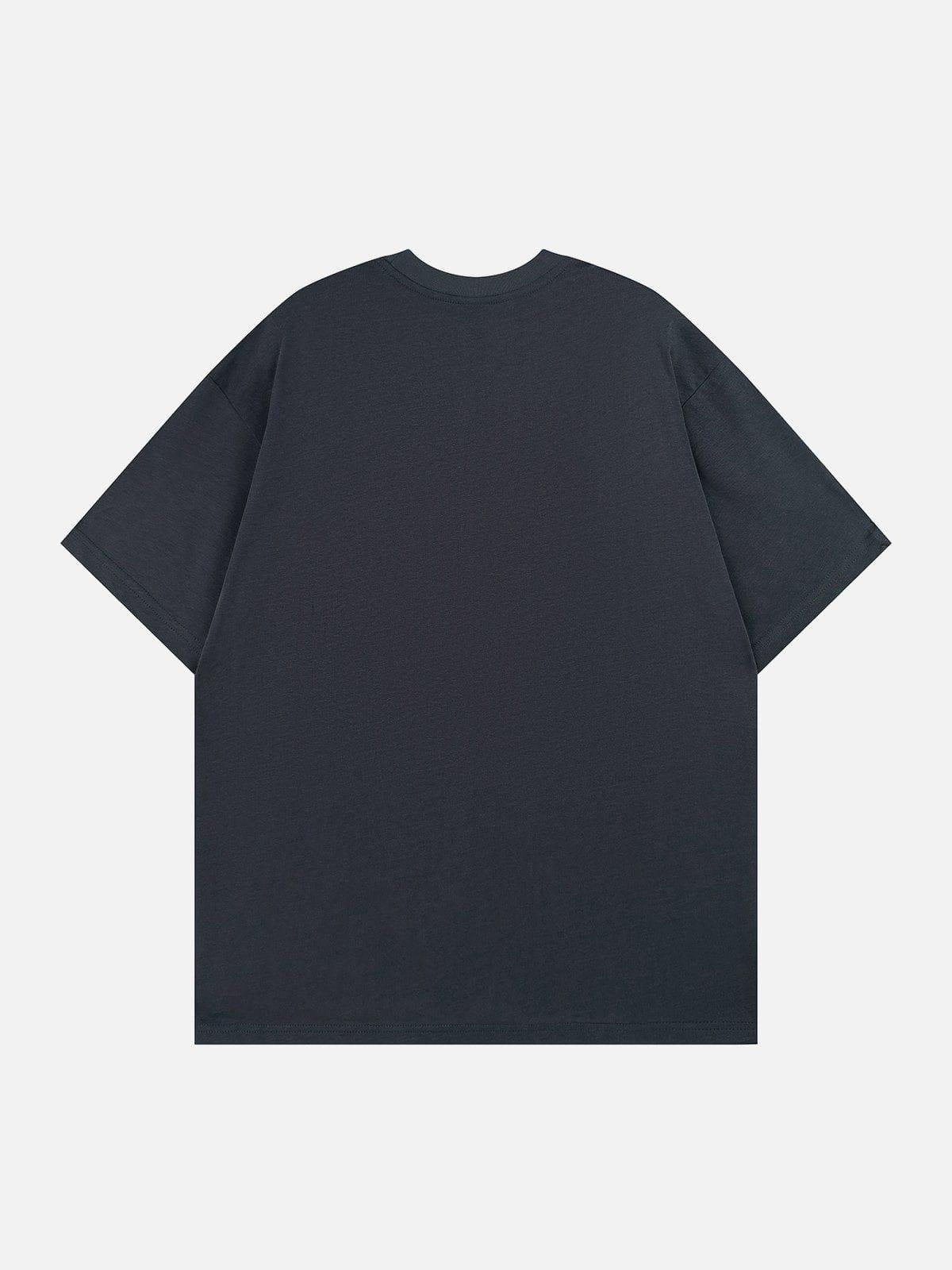 Peace & Love Music Elements Print Tee