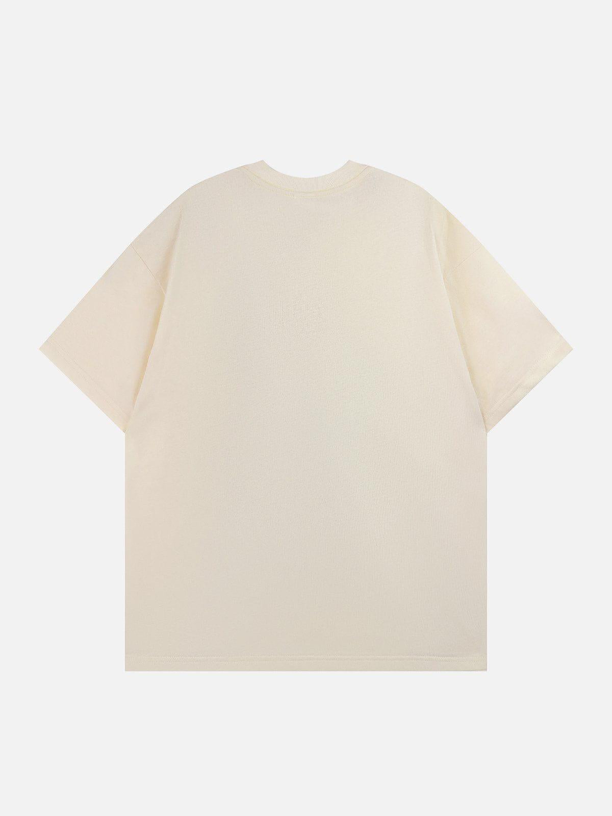Peace & Love Music Elements Print Tee