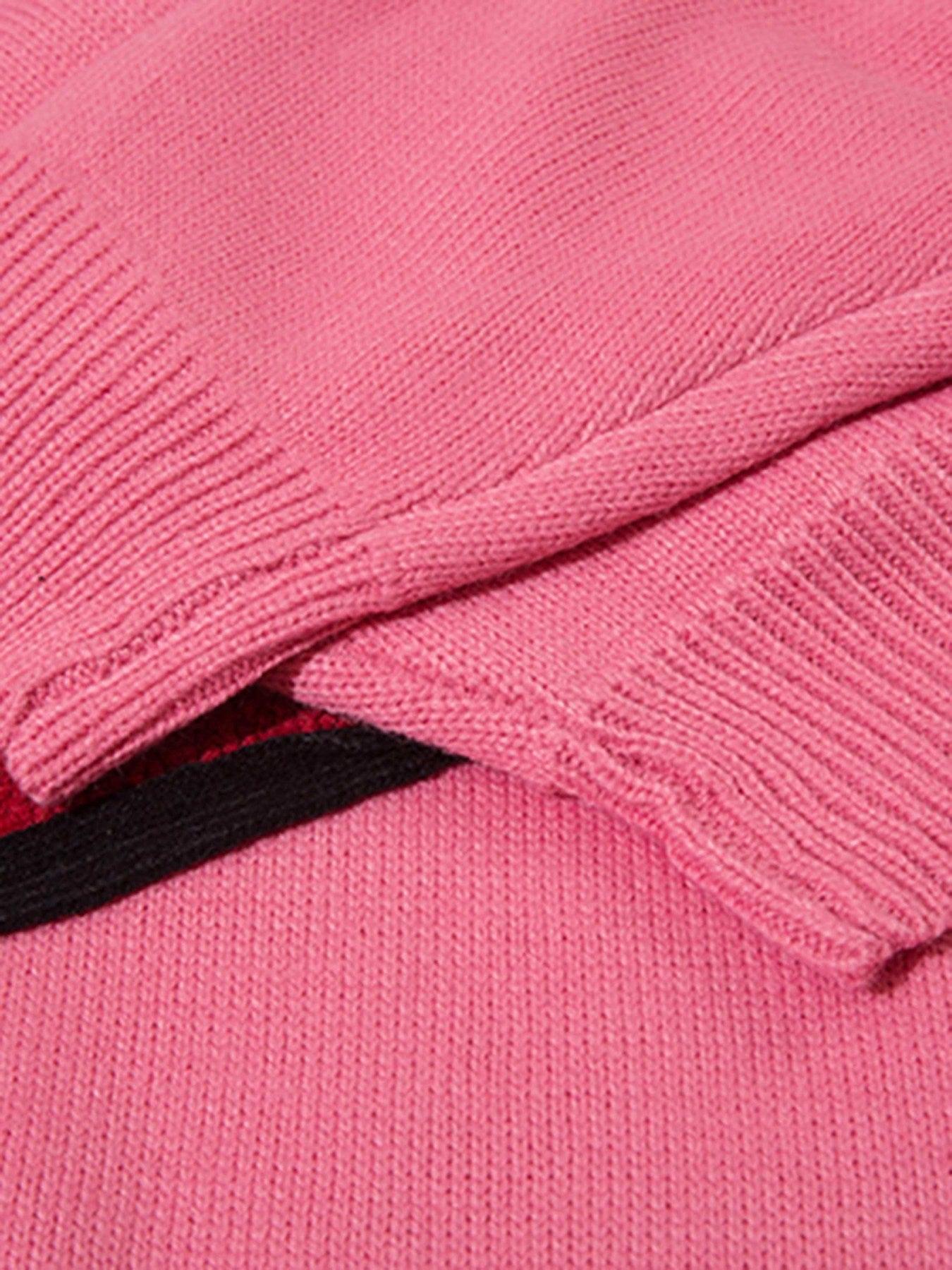 Pentagram Torn Loose Sweater
