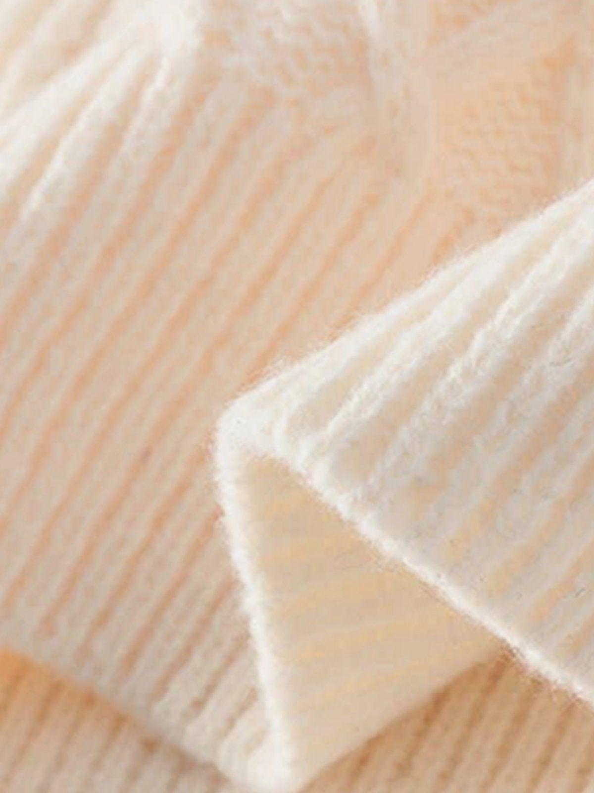 Personality Twist Knit Sweater