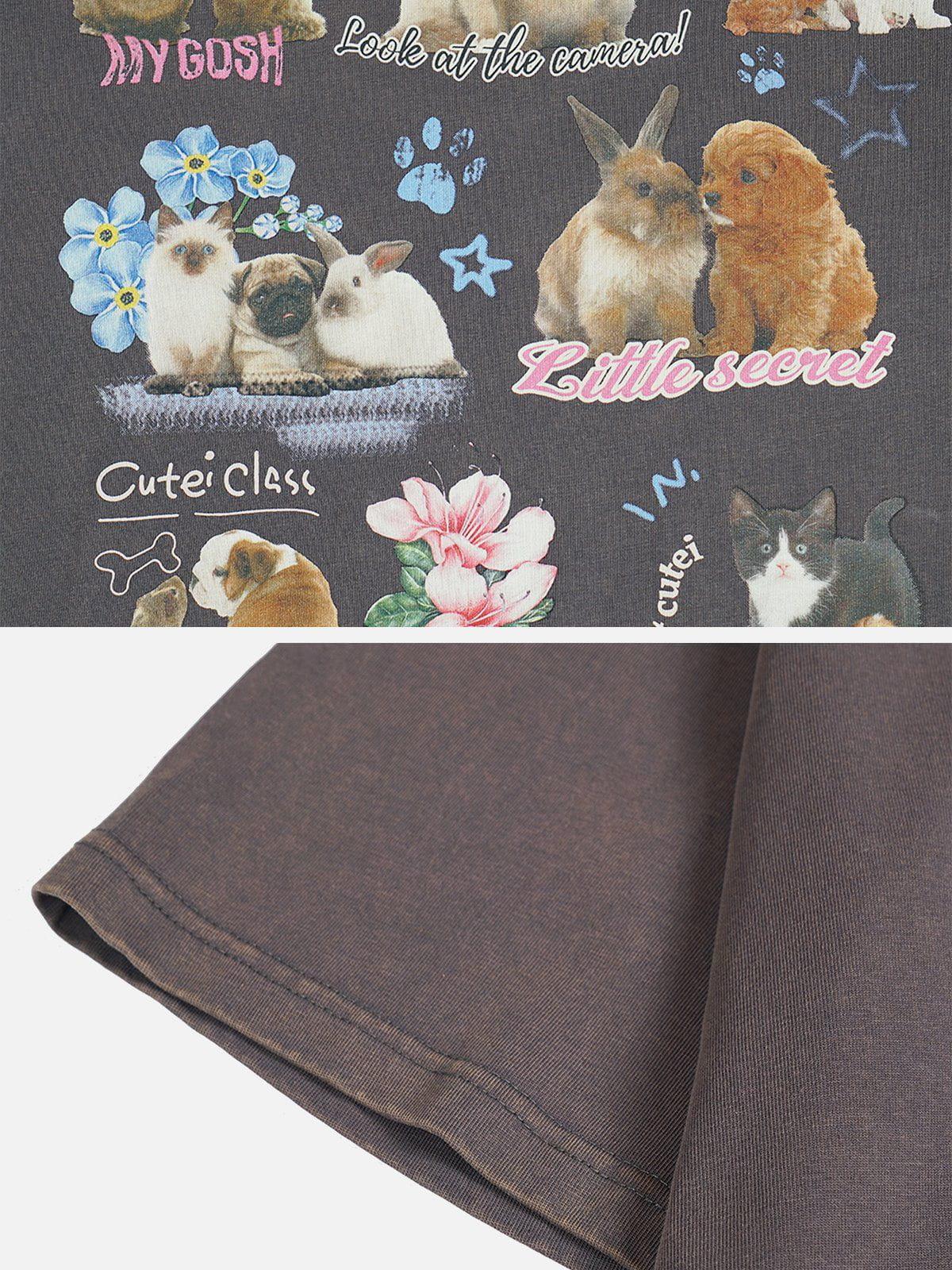 Pets Print Tee
