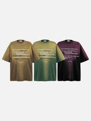 Philosophic Threads Typographic Statement Tee