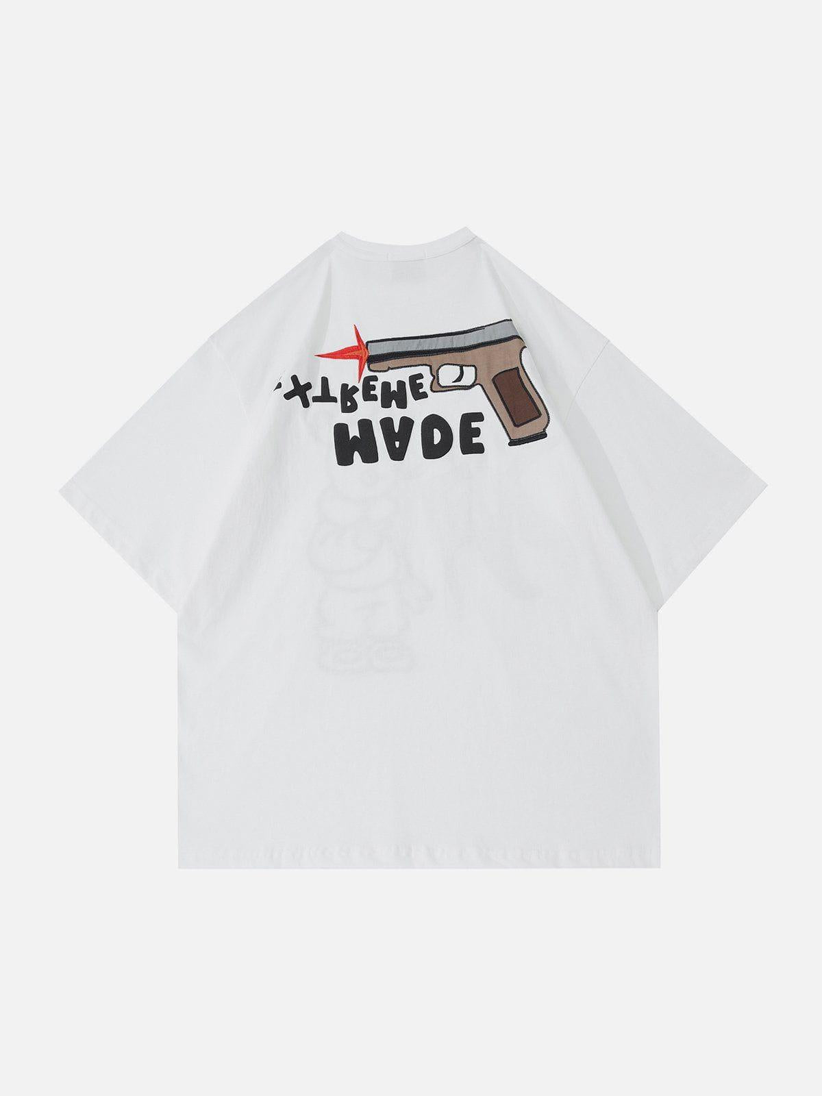 Pistol Bear Graphic Tee