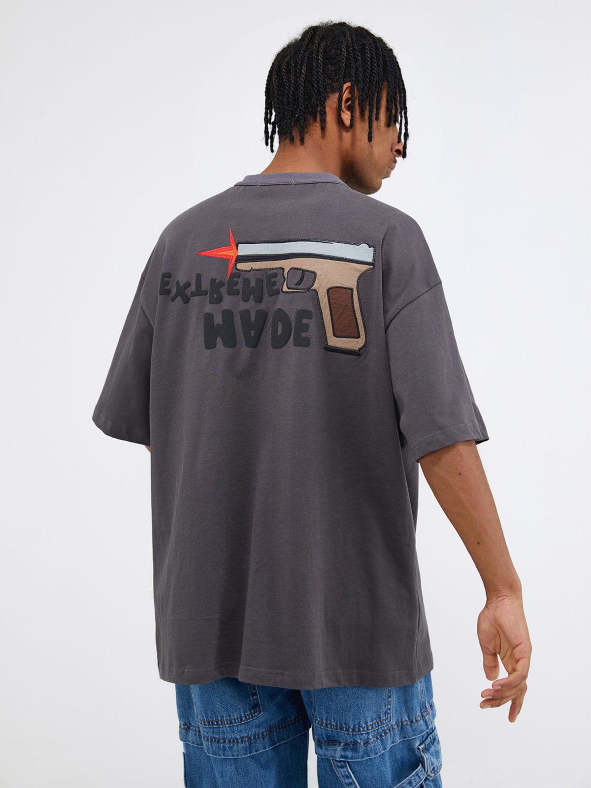 Pistol Bear Graphic Tee