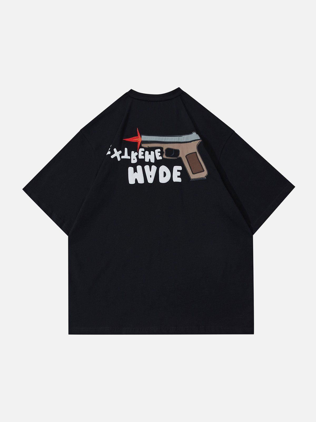 Pistol Bear Graphic Tee