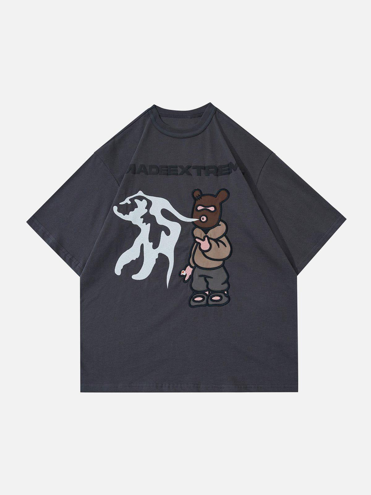 Pistol Bear Graphic Tee