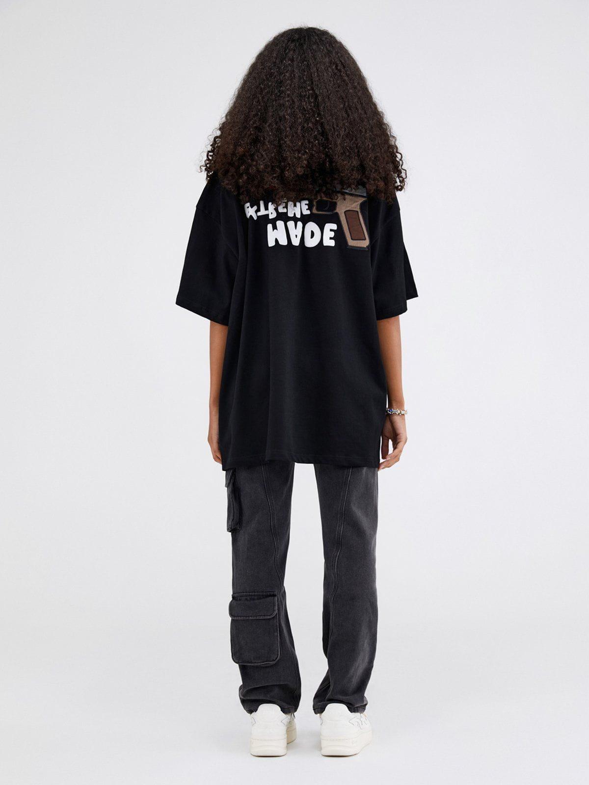 Pistol Bear Graphic Tee
