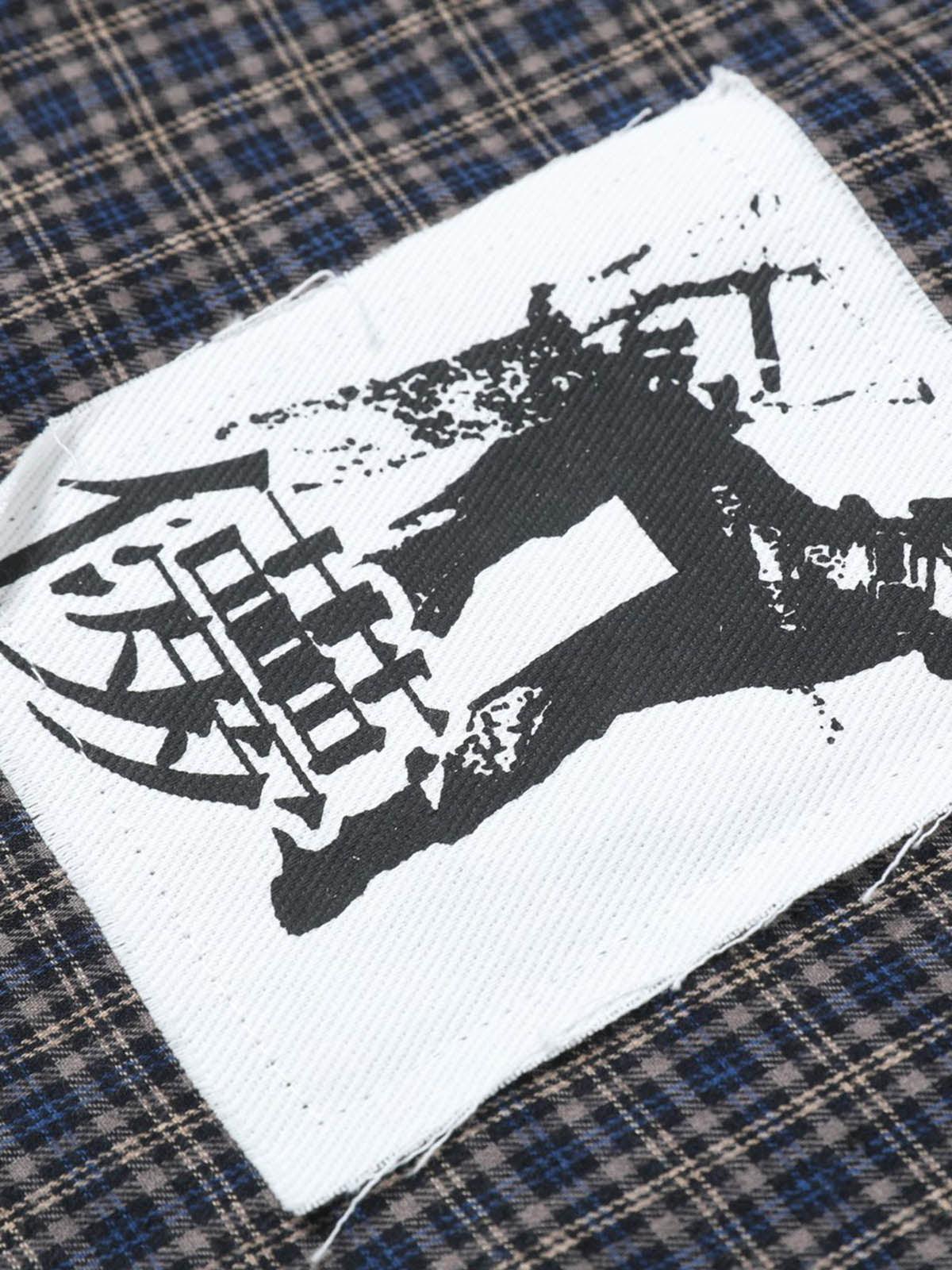 Plaid Short Sleeve Polo Shirt