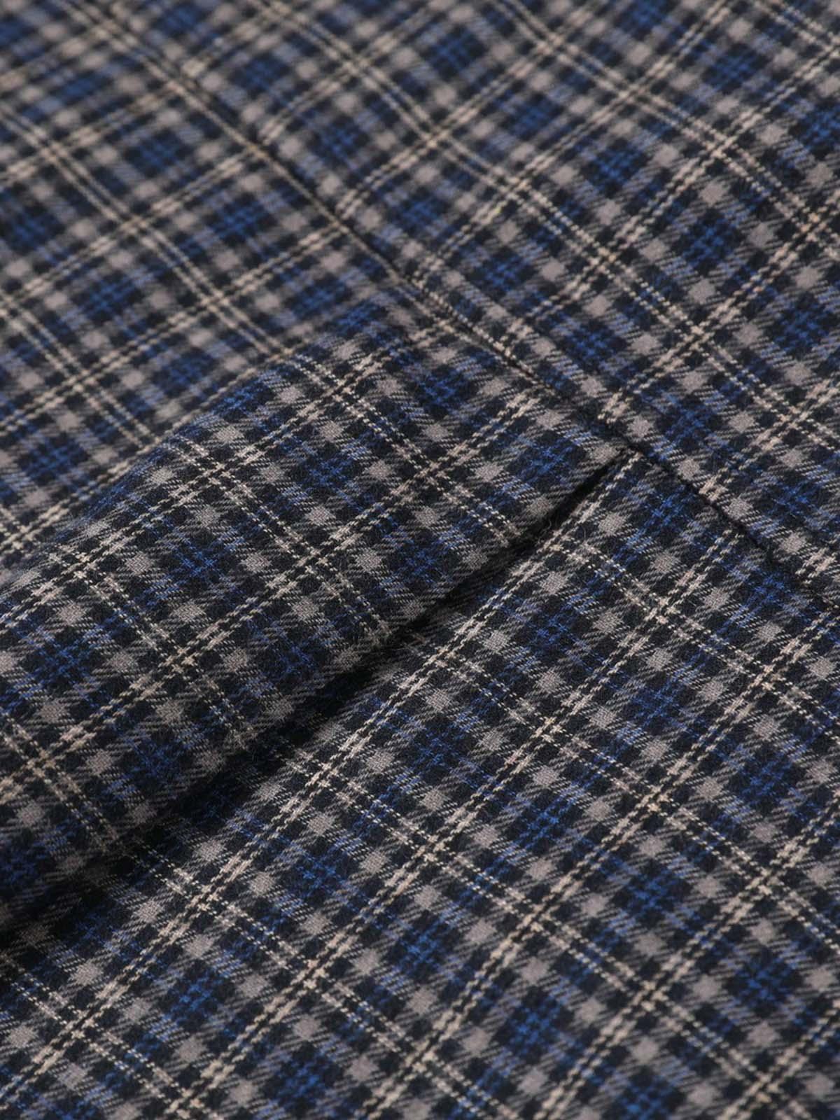 Plaid Short Sleeve Polo Shirt