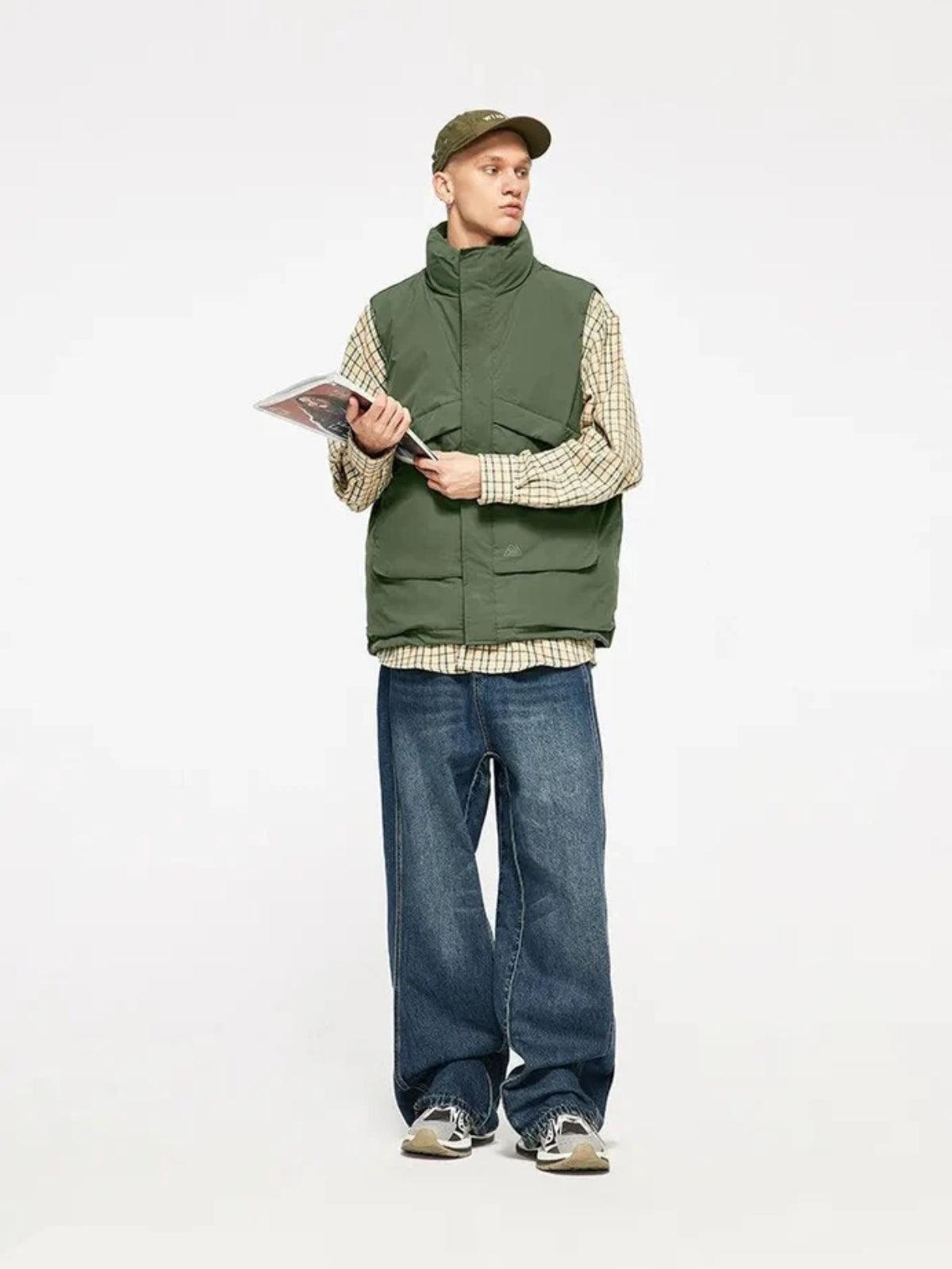 Plain Windproof Vest