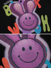 Playful Bunny Pop Art Tee