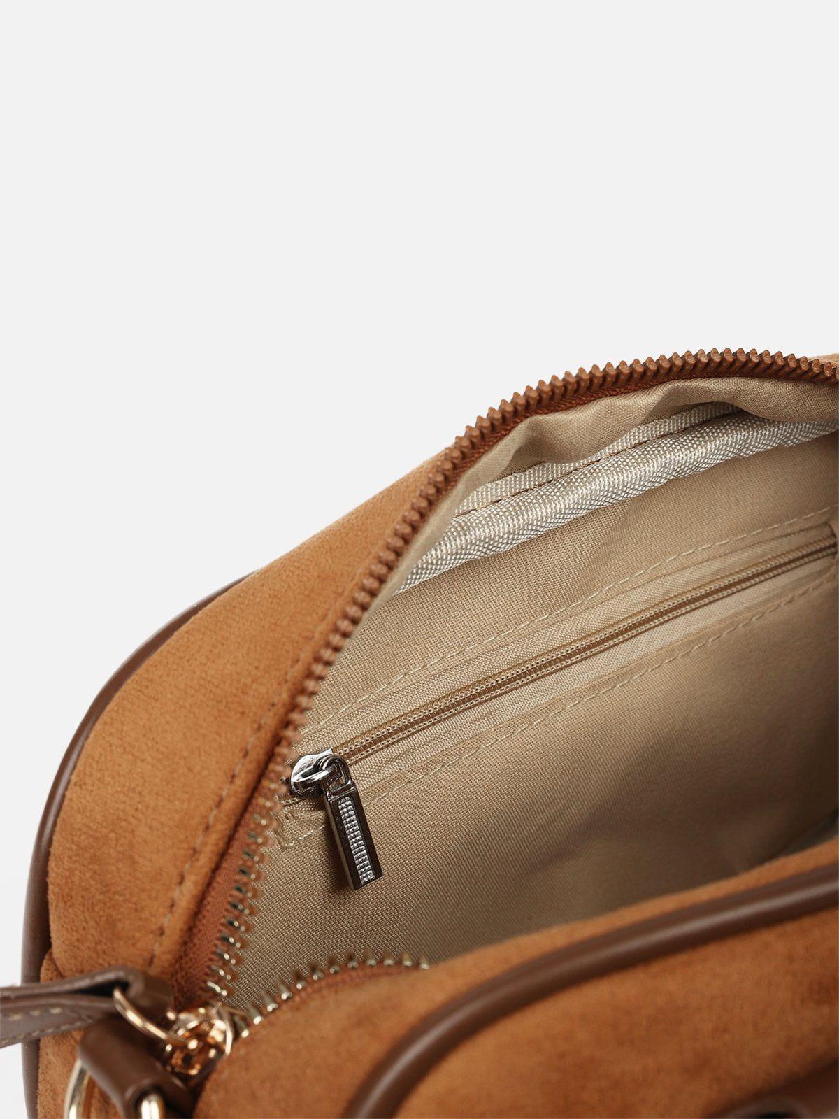 Plush Dog Suede Bag