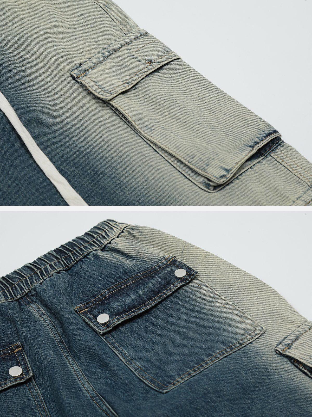 Pockets With Flap Jeans