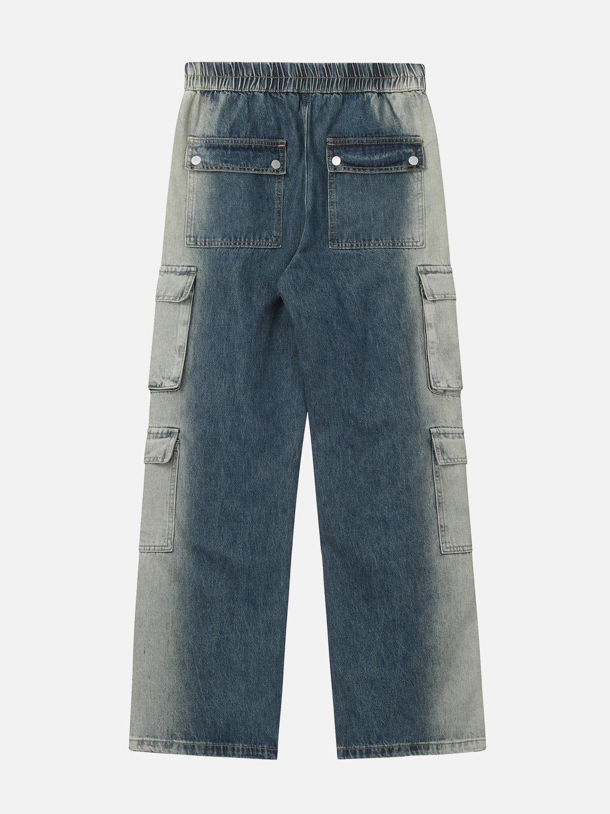 Pockets With Flap Jeans