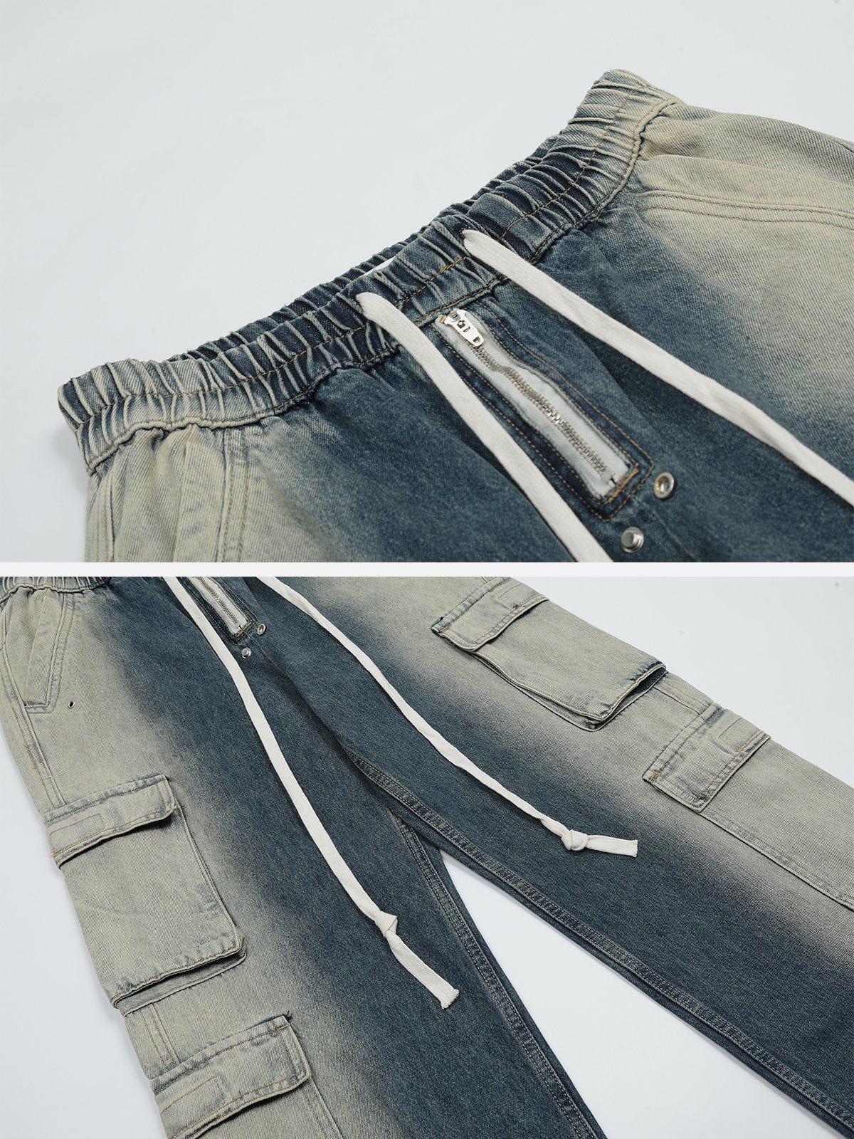 Pockets With Flap Jeans