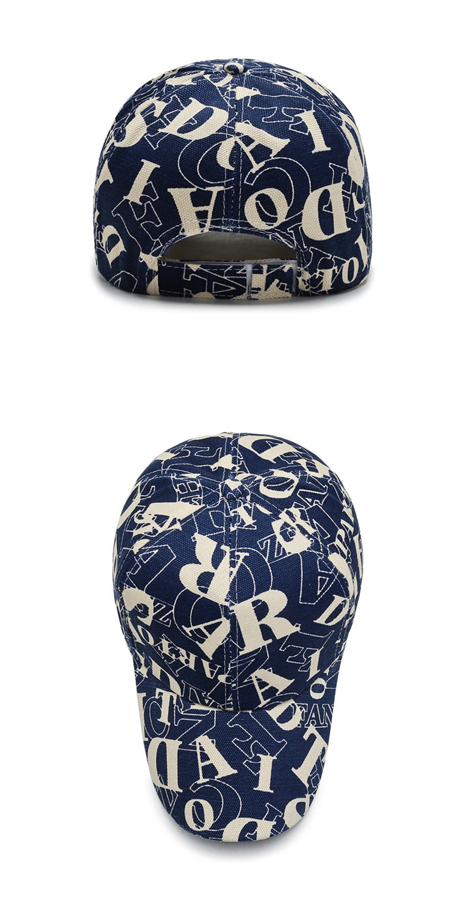 LOCZU Alphabets Baseball Cap