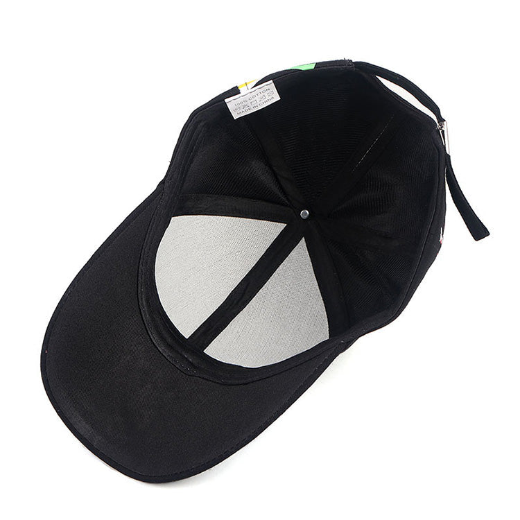 'Carefree' Graphic Print Baseball Cap