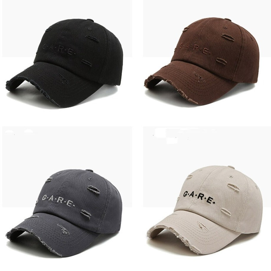 LOCZU 'Care' Distressed Baseball Cap
