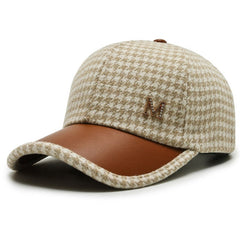 LOCZU Houndstooth Baseball Cap