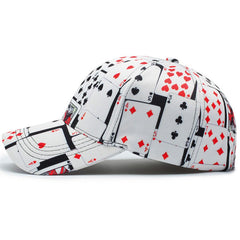 LOCZU Poker Baseball Cap