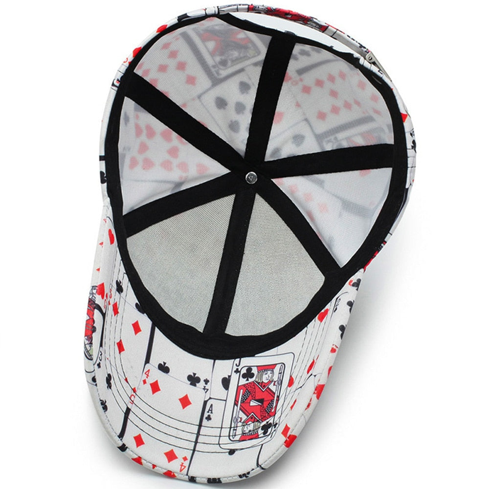 LOCZU Poker Baseball Cap