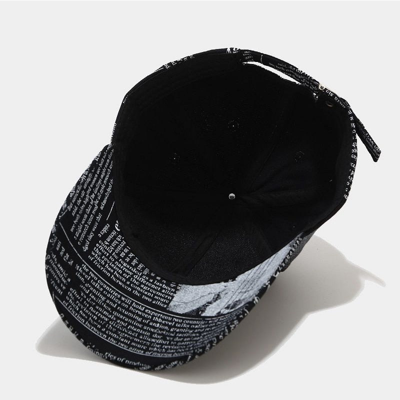 LOCZU Newspaper Baseball Cap