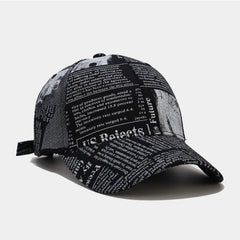 LOCZU Newspaper Baseball Cap