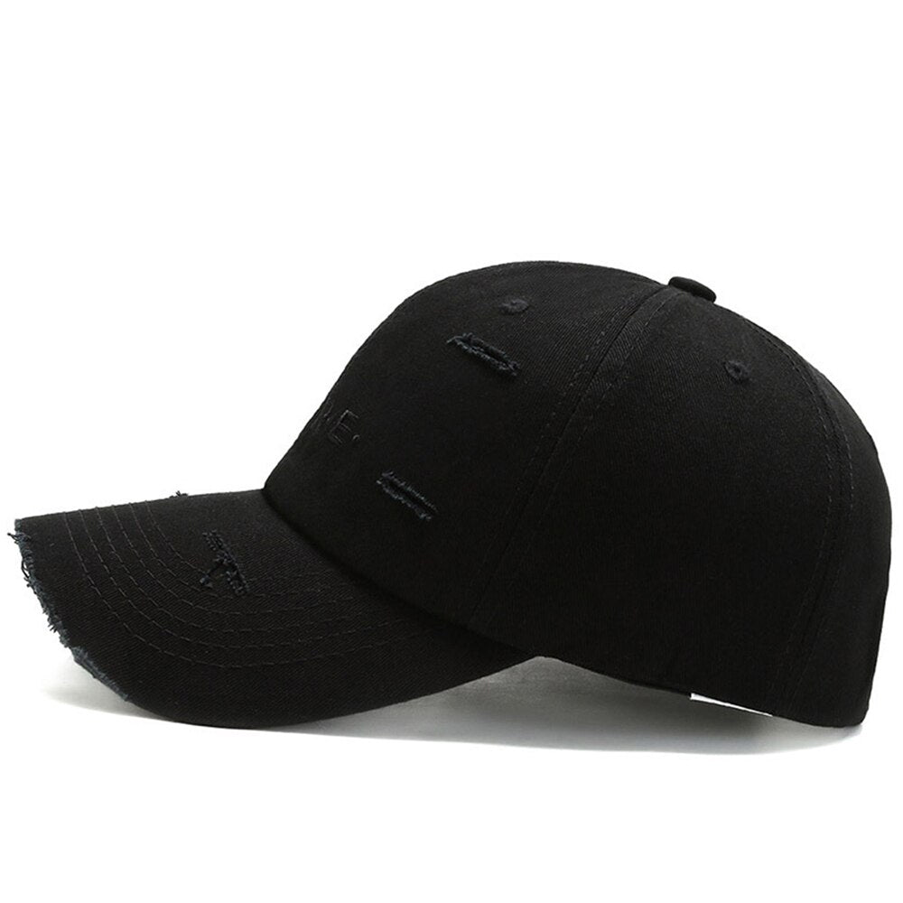 LOCZU 'Care' Distressed Baseball Cap