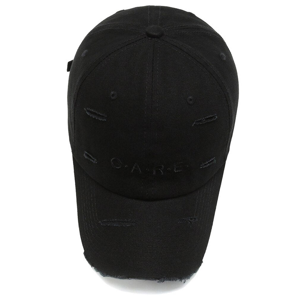 LOCZU 'Care' Distressed Baseball Cap