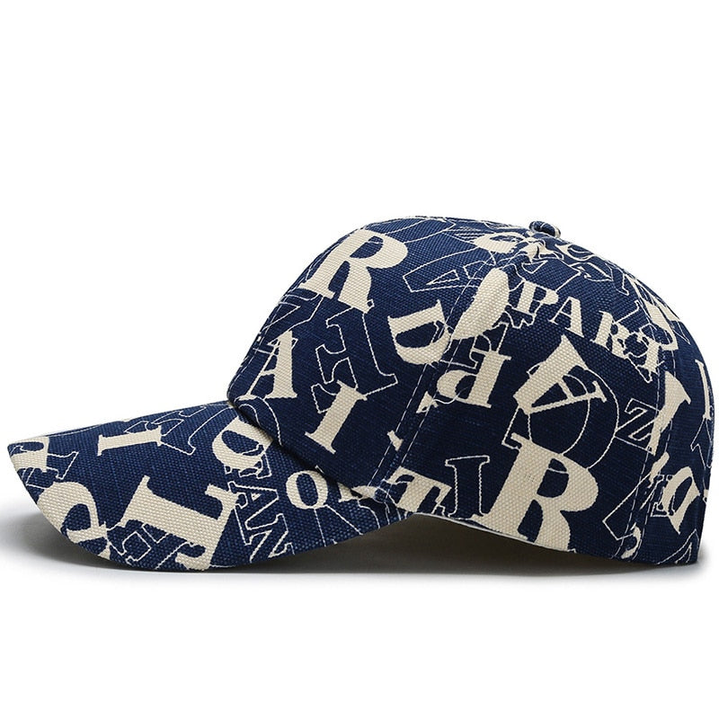LOCZU Alphabets Baseball Cap