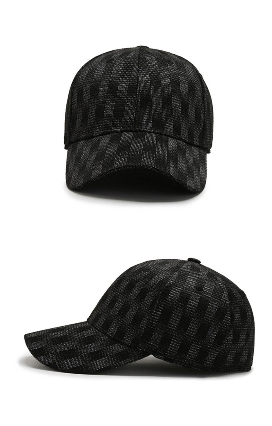 LOCZU Plaid Baseball Cap