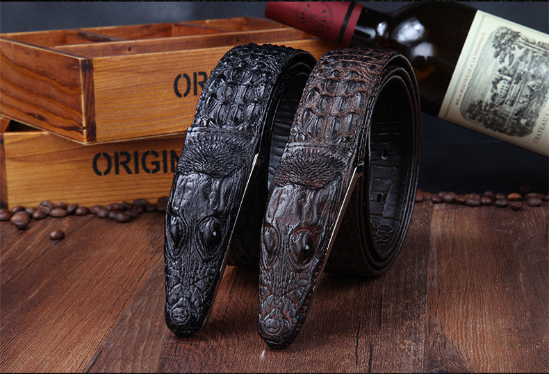 Luxury Buckle Leather Belt