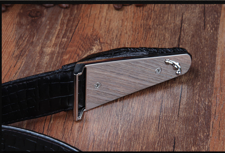 Luxury Buckle Leather Belt