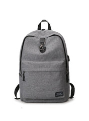 Modern Casual Backpack with USB Port
