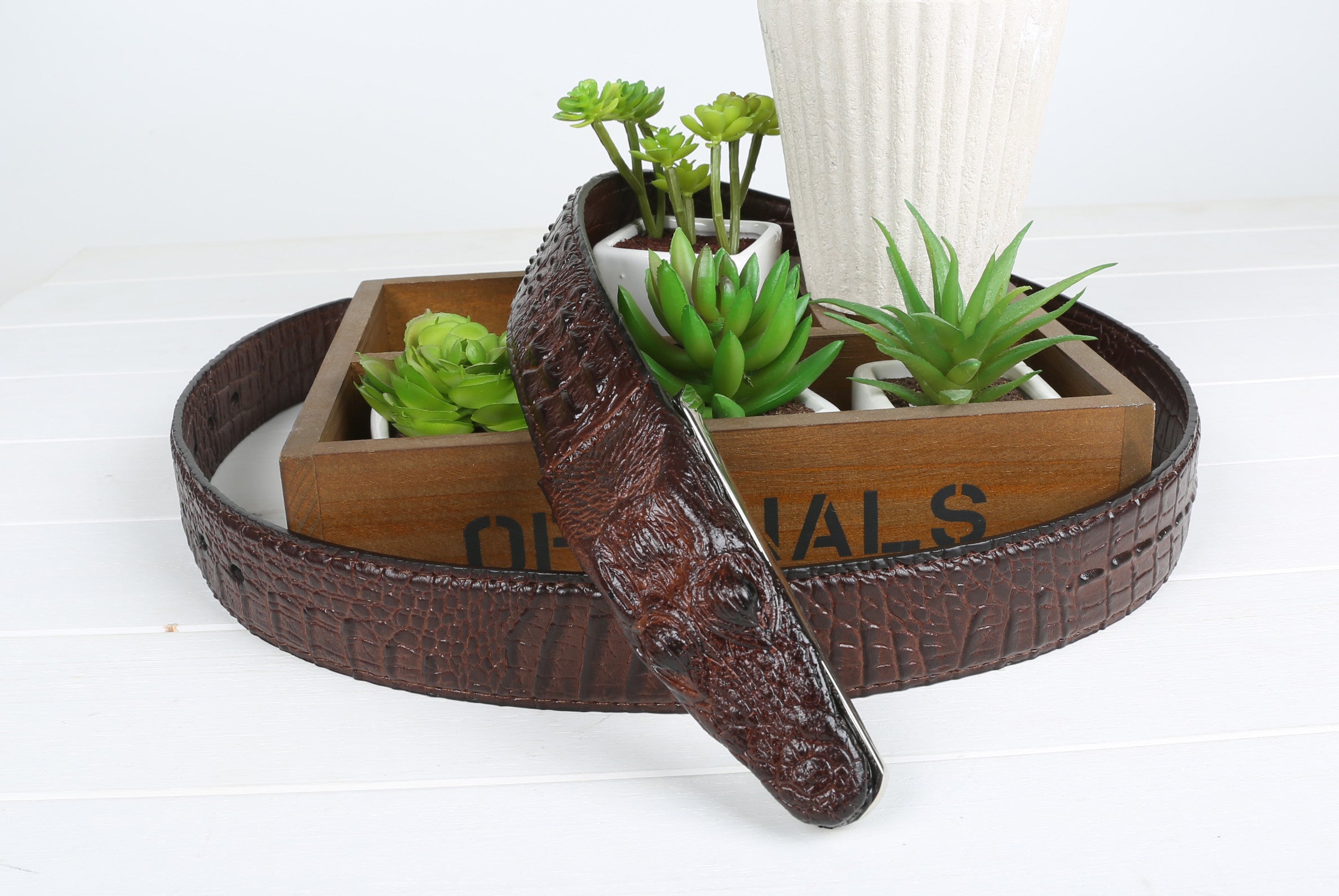 Luxury Buckle Leather Belt
