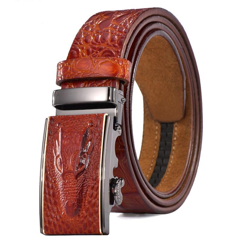Luxury Leather Buckle Belt