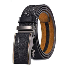 Luxury Leather Buckle Belt